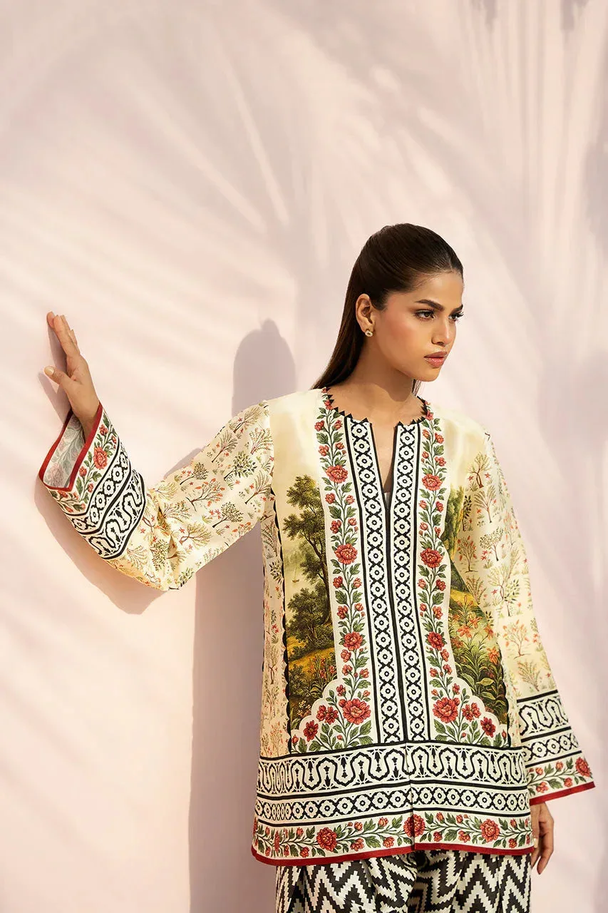 Sania Maskatiya Eid Edit 26 Ivory – view 3 – Poshaq