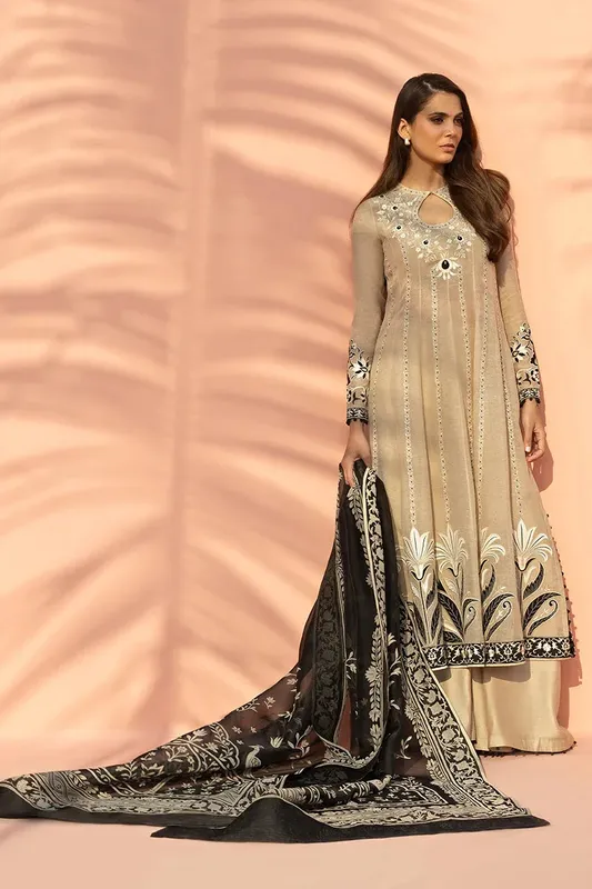 Sania Maskatiya Eid Edit 26 Organza – view 1 – Poshaq