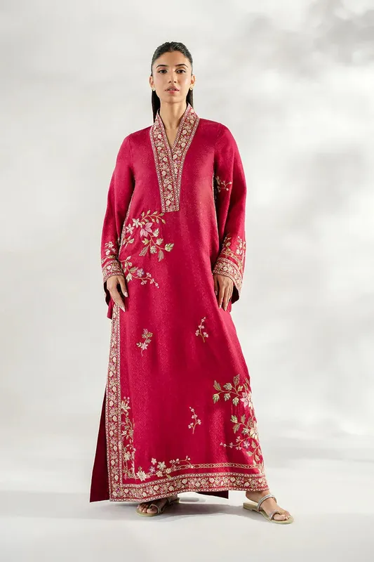 Sania Maskatiya Eid Edit 26 Gold – view 1 – Poshaq