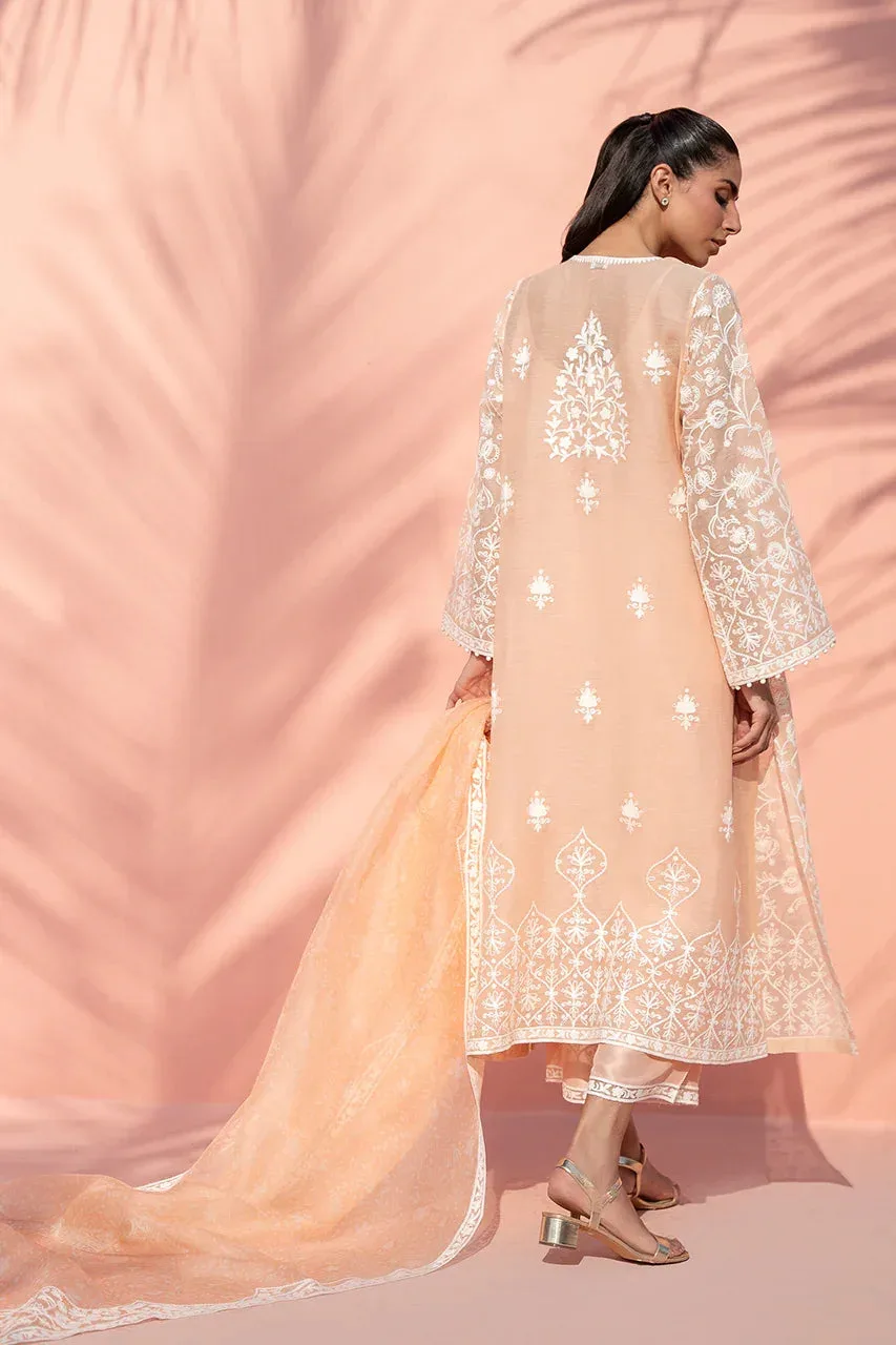 Sania Maskatiya Eid Edit 26 Peach – view 2 – Poshaq