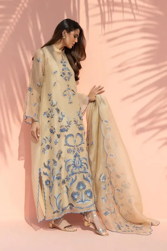 Sania Maskatiya Eid Edit 26 Organza – view 1 – Poshaq