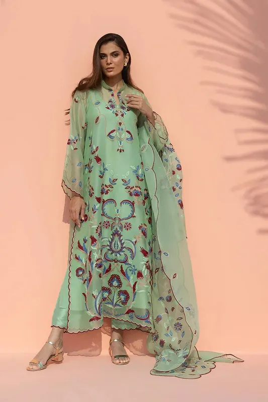 Sania Maskatiya Eid Edit 26 Organza – view 1 – Poshaq