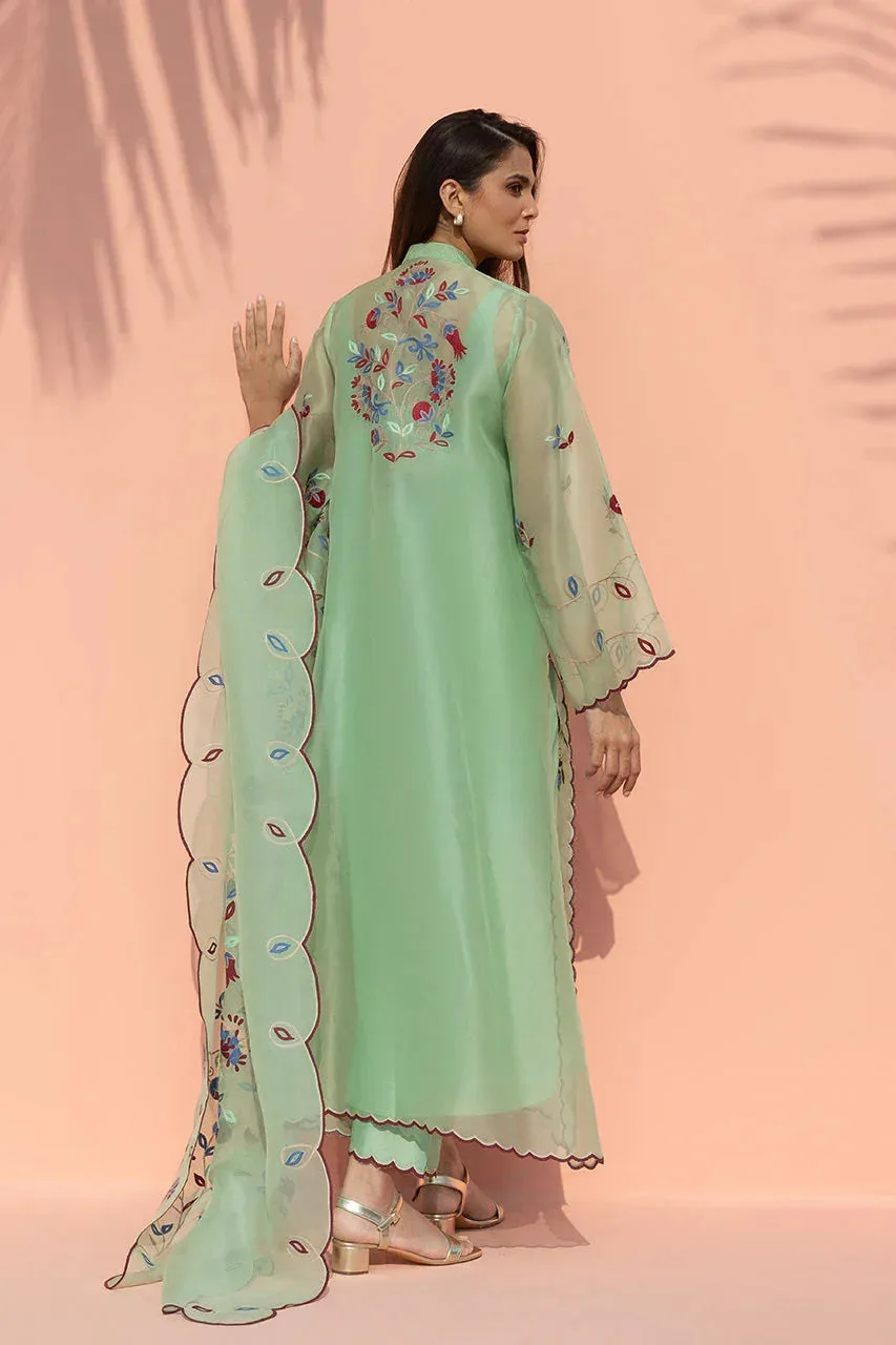 Sania Maskatiya Eid Edit 26 Organza – view 2 – Poshaq