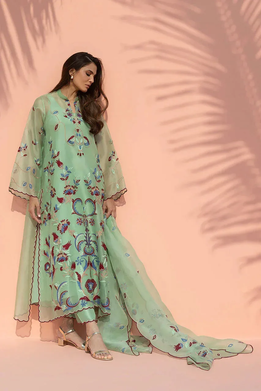 Sania Maskatiya Eid Edit 26 Organza – view 3 – Poshaq