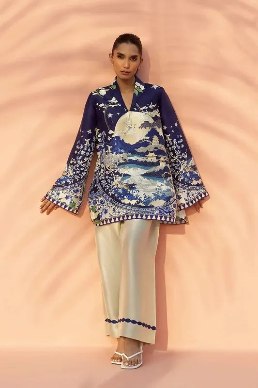Sania Maskatiya Eid Edit 26 Ivory – view 1 – Poshaq