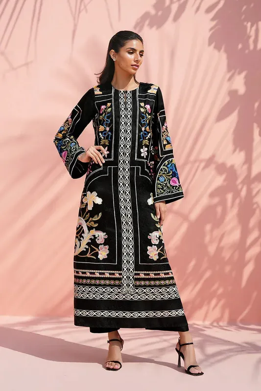 Sania Maskatiya Eid Edit 26 Raw Silk – view 1 – Poshaq