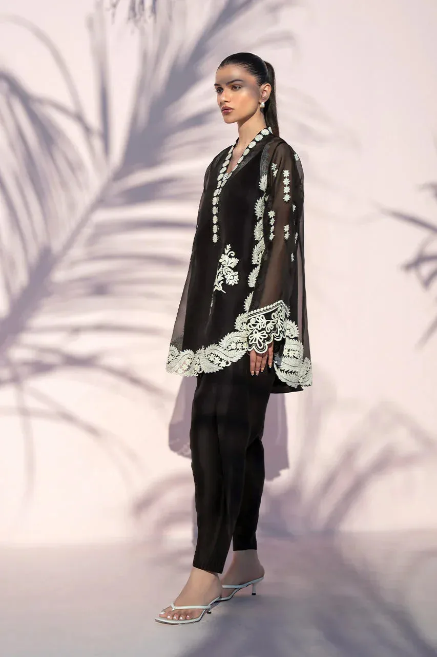 Sania Maskatiya Eid Edit 26 Ivory Organza – view 4 – Poshaq