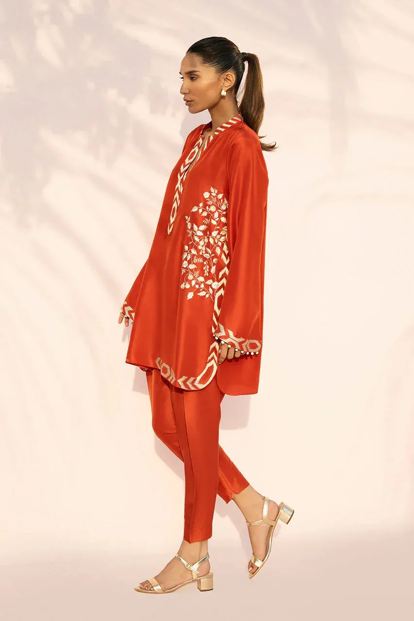 Sania Maskatiya Eid Edit 26 Ivory – view 4 – Poshaq