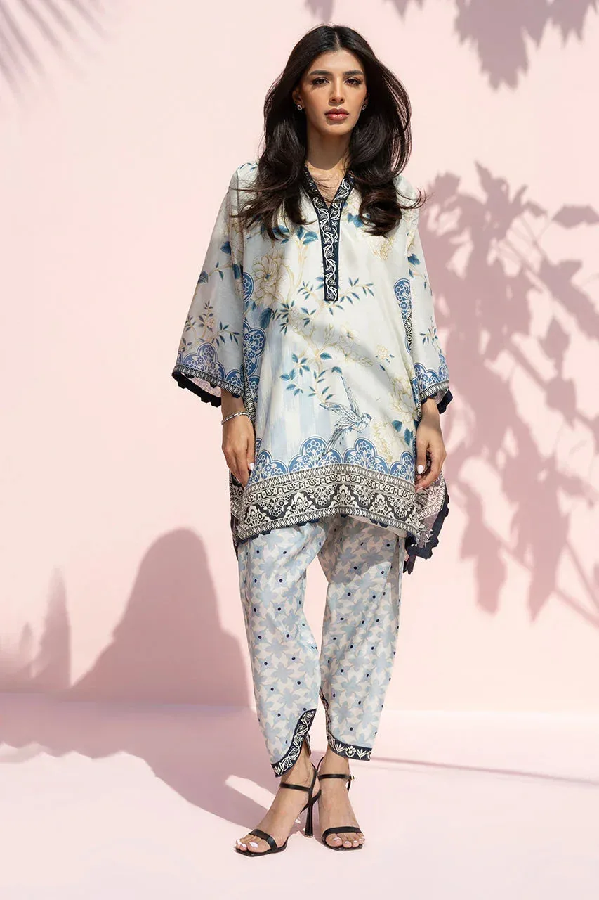 Sania Maskatiya Eid Edit 26 Ivory Silk – view 1 – Poshaq