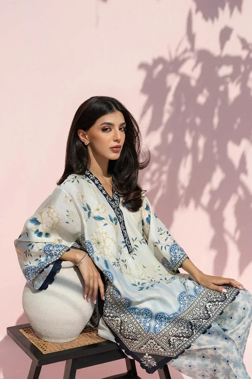 Sania Maskatiya Eid Edit 26 Ivory Silk – view 3 – Poshaq