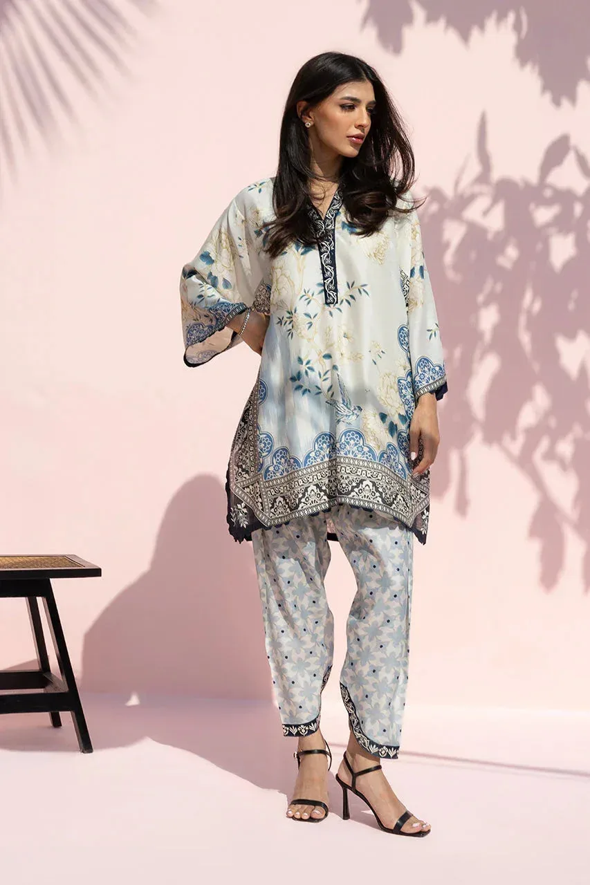 Sania Maskatiya Eid Edit 26 Ivory Silk – view 5 – Poshaq