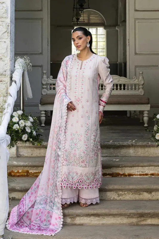Akbar Aslam Elaria RTW Lawn 26 Cotton – view 1 – Poshaq