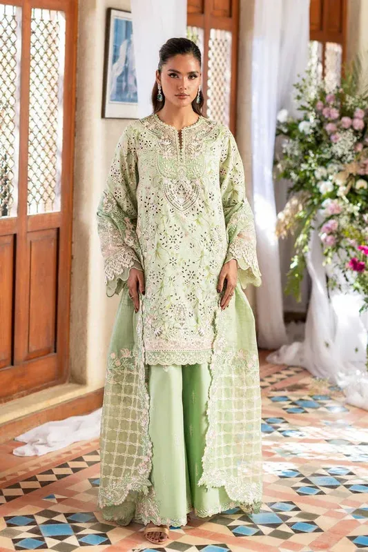 Akbar Aslam Elaria Ready to Wear Lawn 26 Organza – view 1 – Poshaq