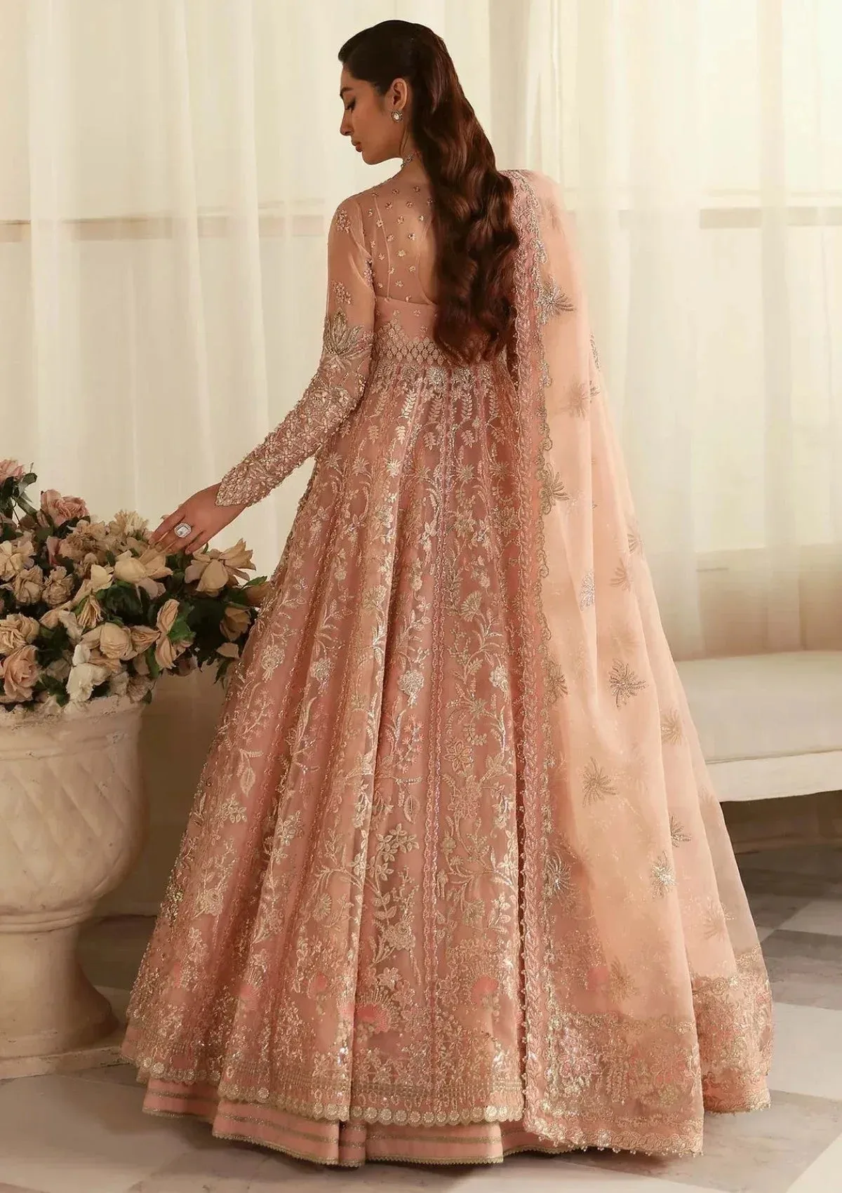 Akbar Aslam Aleia 24 Organza – view 2 – Poshaq