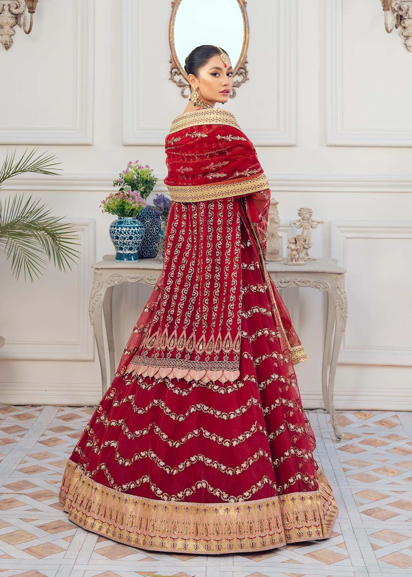 Akbar Aslam Formals Organza – view 2 – Poshaq