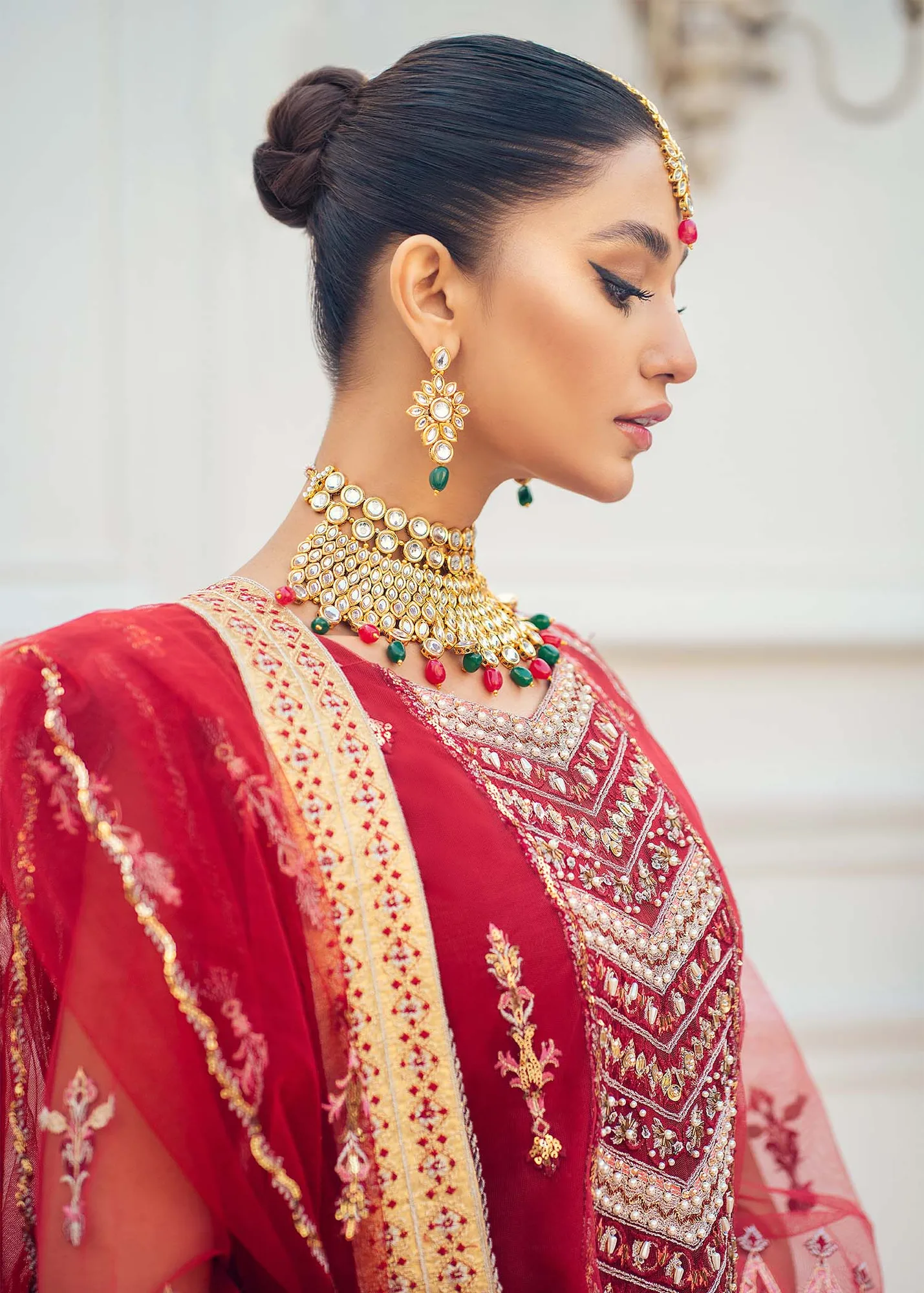 Akbar Aslam Formals Organza – view 4 – Poshaq