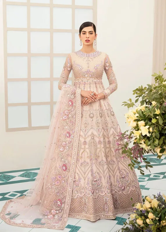 Akbar Aslam Bridals Organza – view 1 – Poshaq