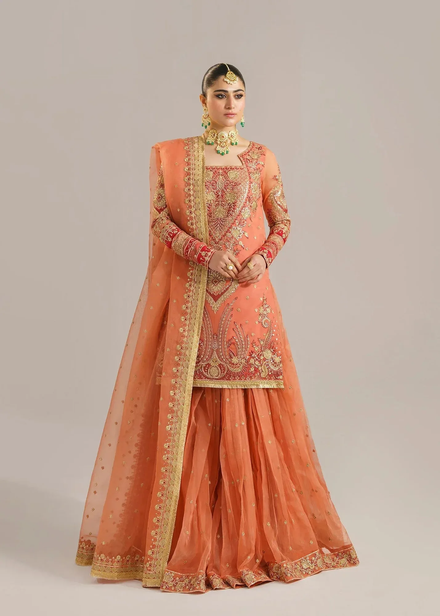 Akbar Aslam Formals Organza – view 1 – Poshaq