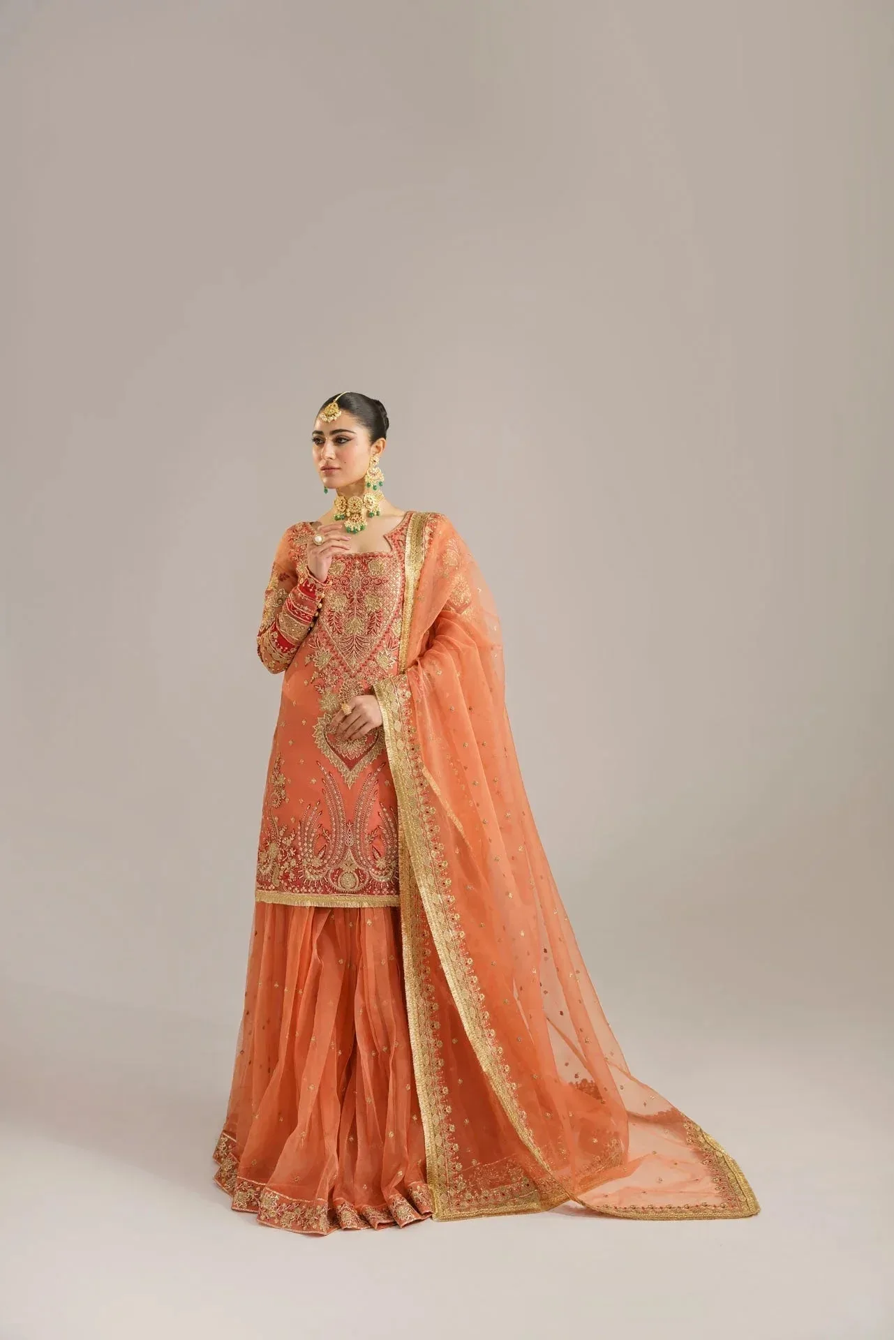 Akbar Aslam Formals Organza – view 2 – Poshaq