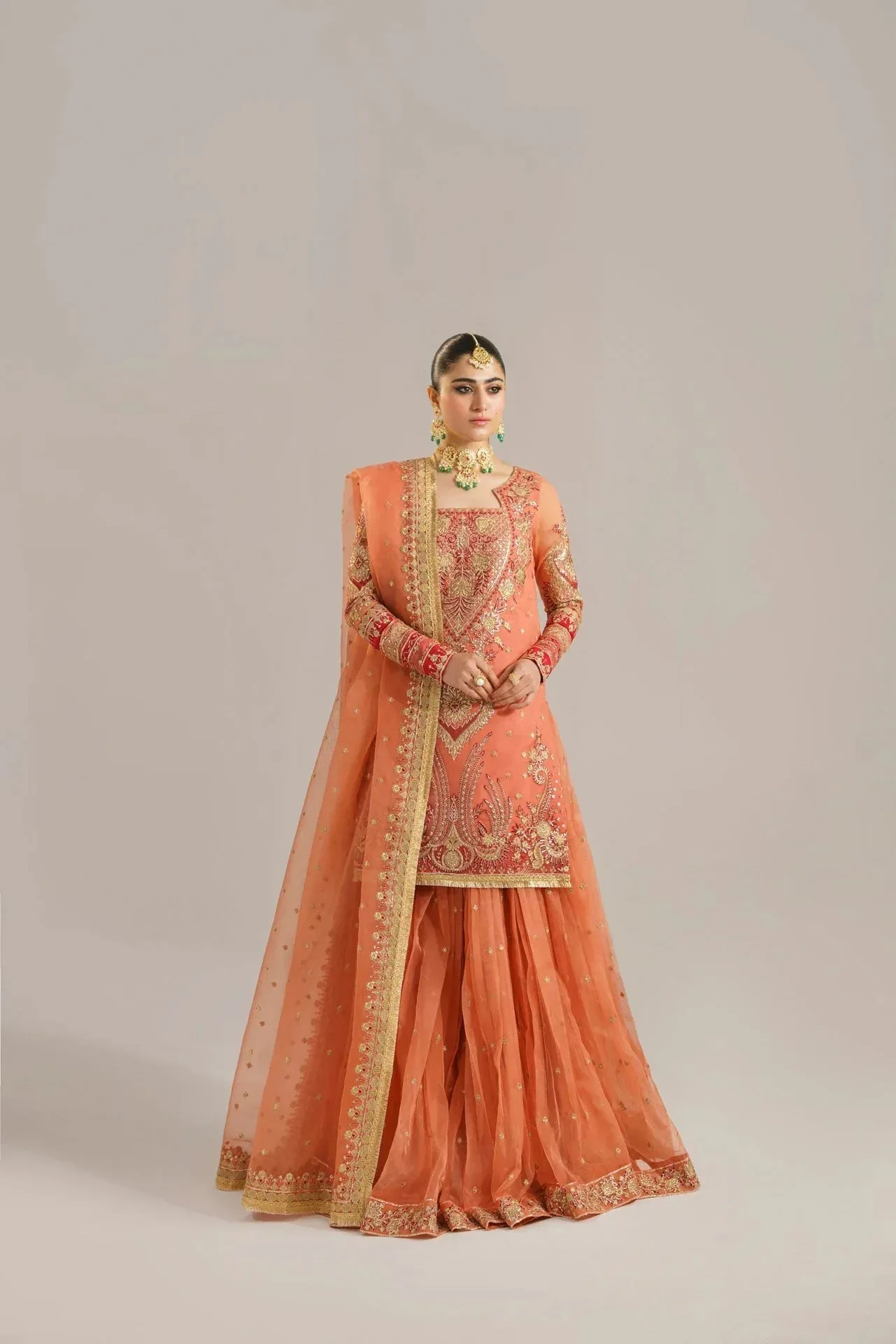 Akbar Aslam Formals Organza – view 3 – Poshaq