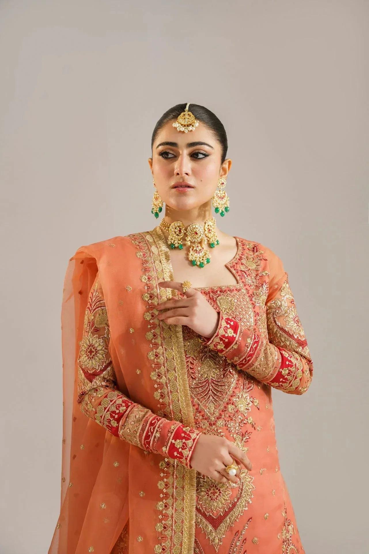 Akbar Aslam Formals Organza – view 4 – Poshaq
