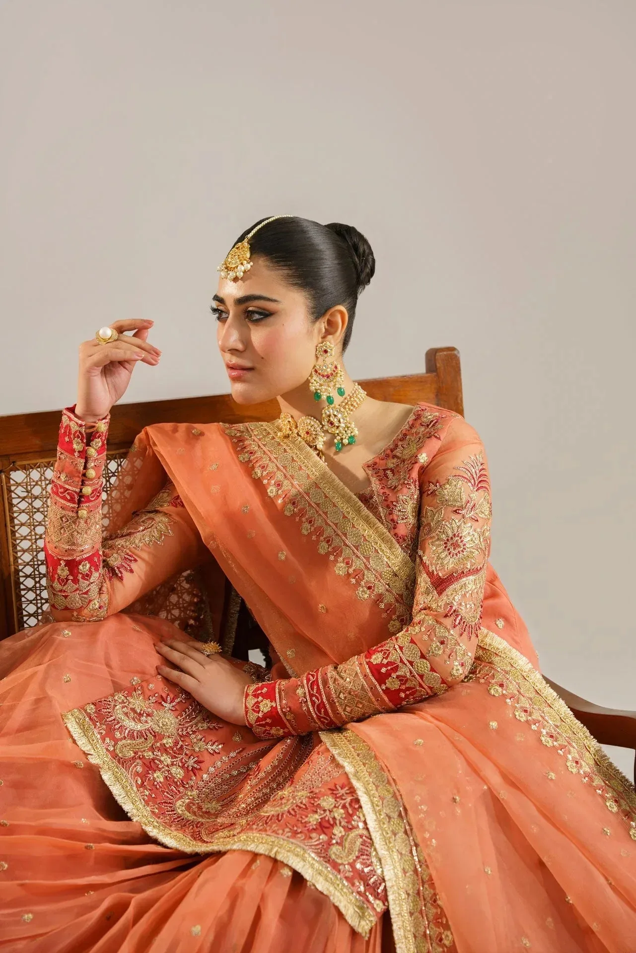 Akbar Aslam Formals Organza – view 5 – Poshaq