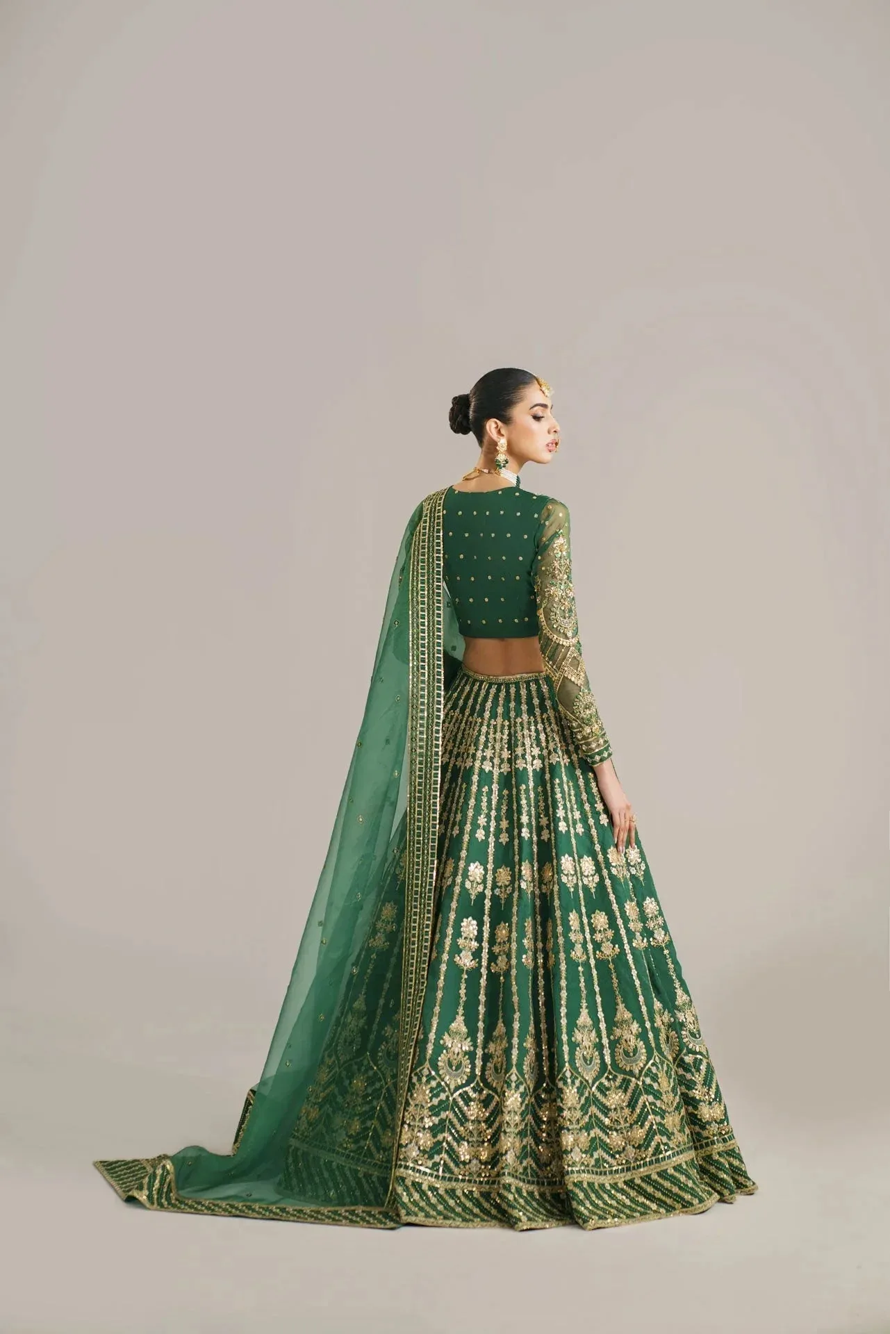 Akbar Aslam Formals Organza – view 3 – Poshaq