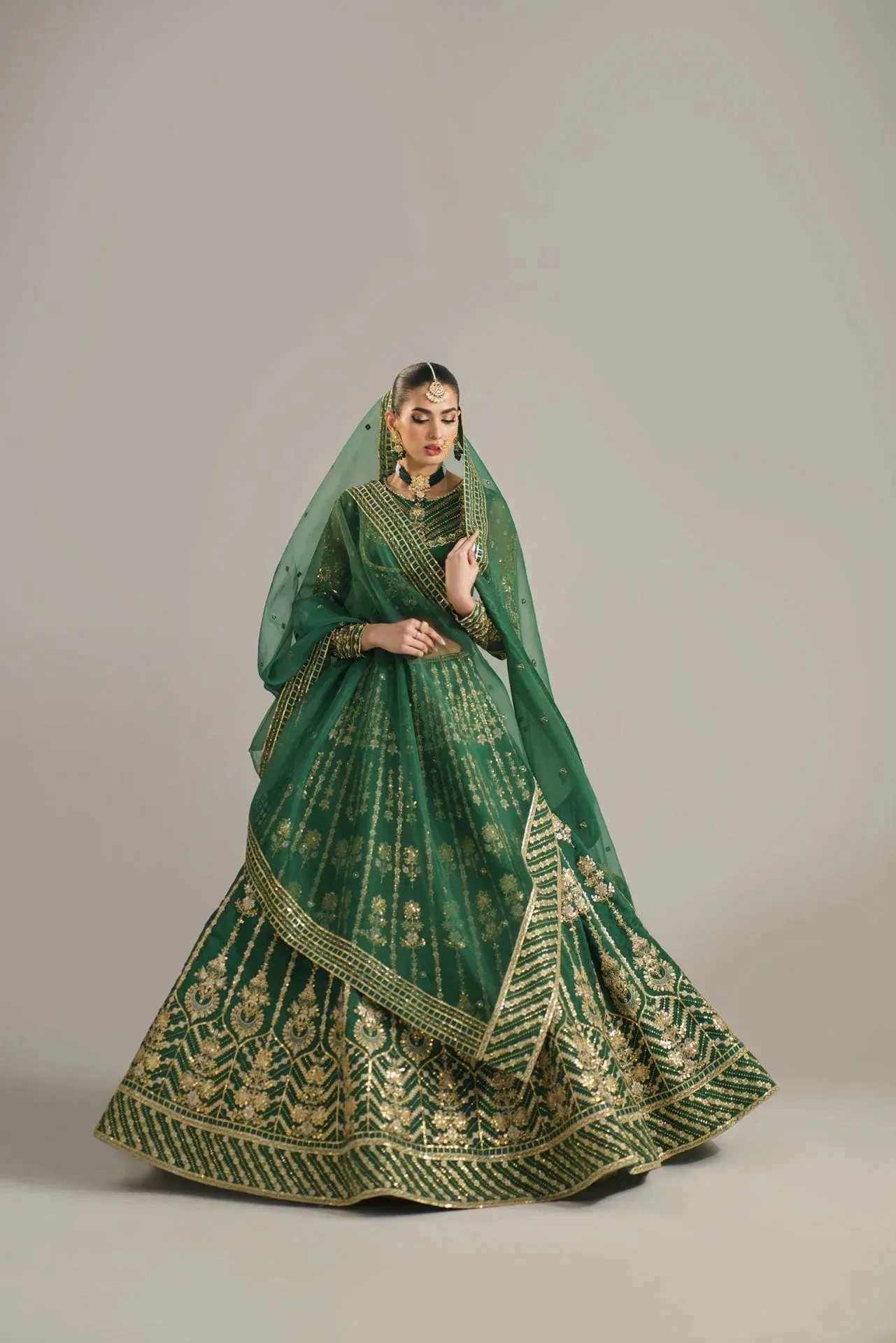 Akbar Aslam Formals Organza – view 4 – Poshaq