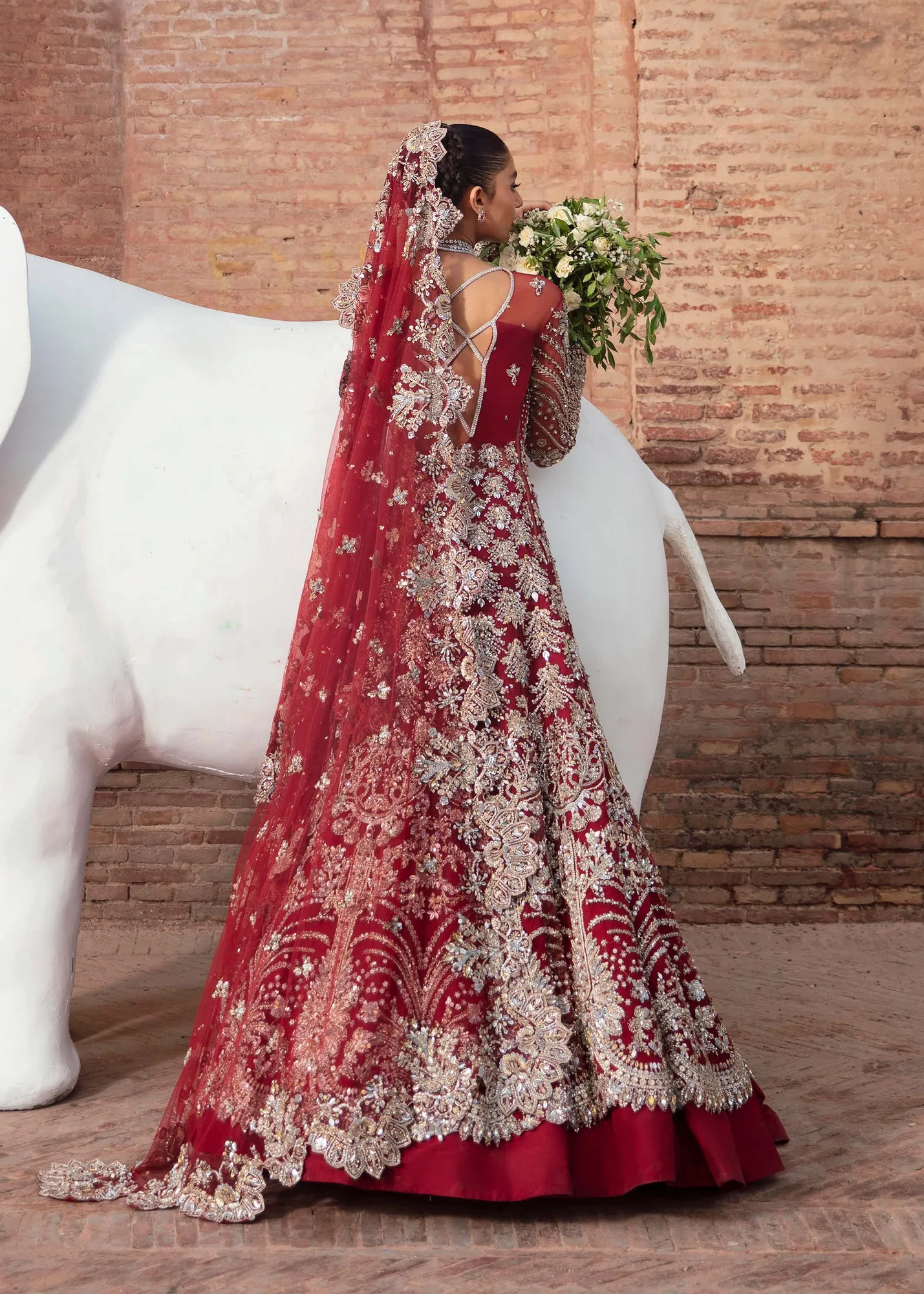 Akbar Aslam Bridals – view 2 – Poshaq