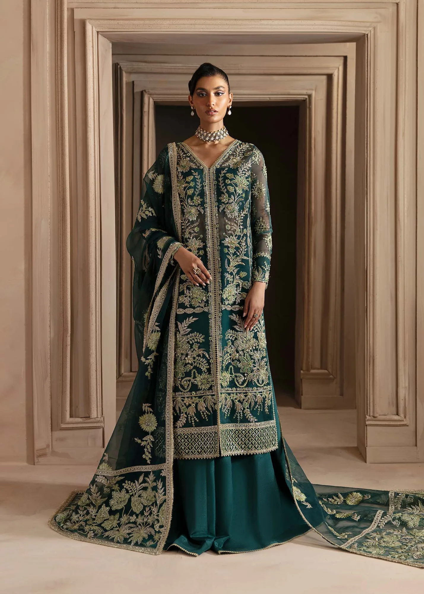 Akbar Aslam Formals Organza – view 1 – Poshaq