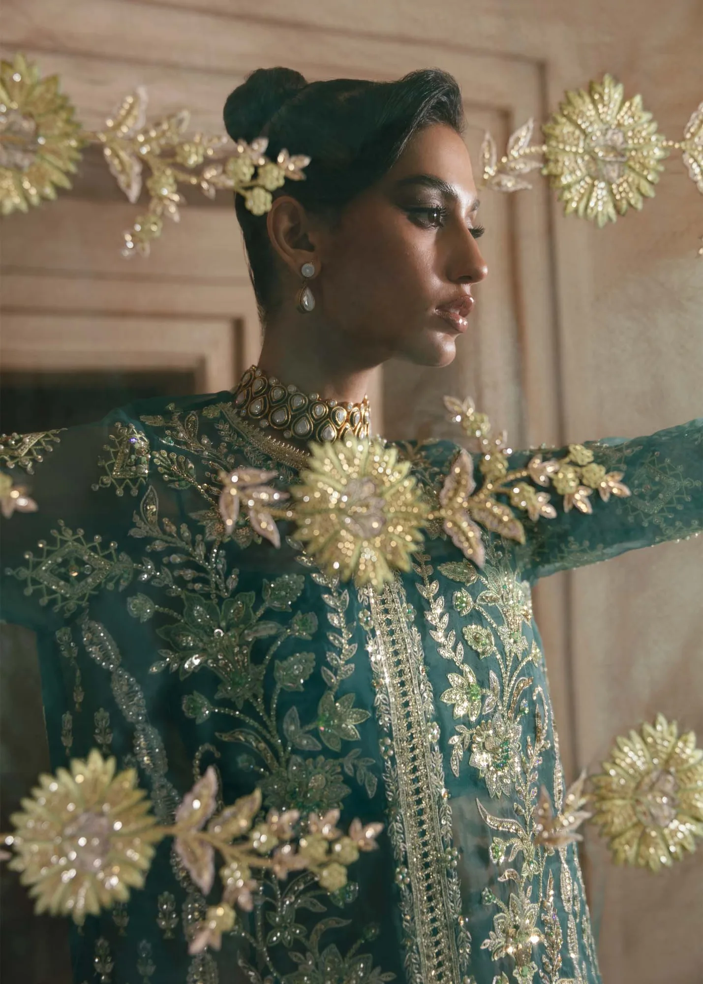 Akbar Aslam Formals Organza – view 5 – Poshaq
