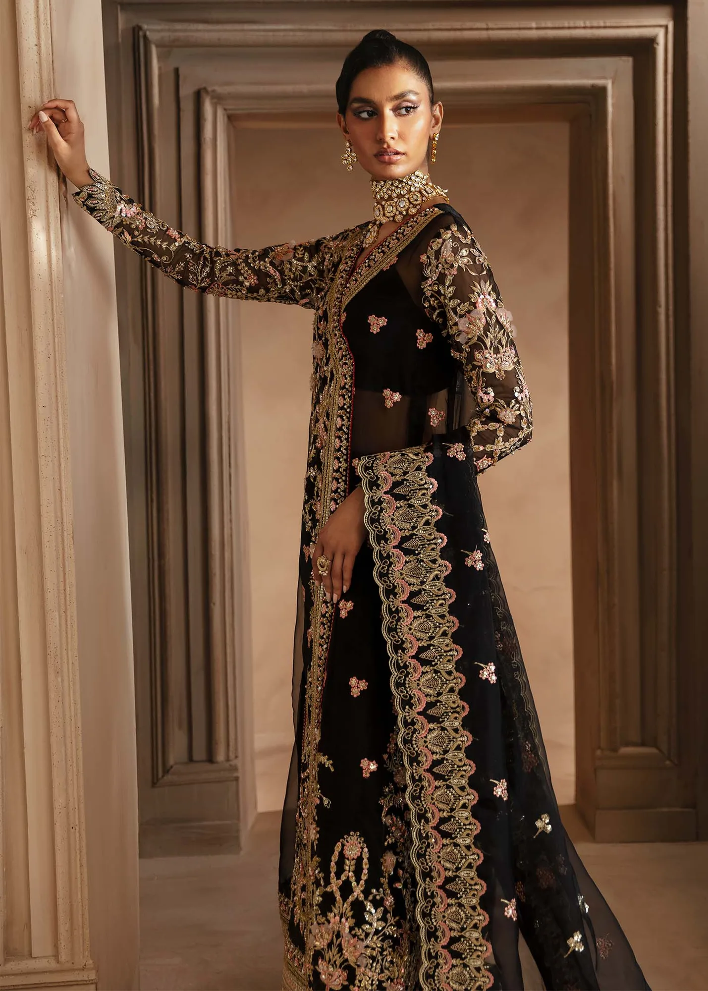 Akbar Aslam Formals Organza – view 5 – Poshaq