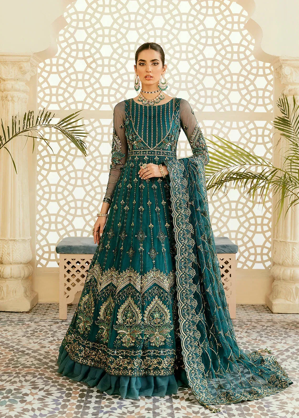 Akbar Aslam Formals Organza – view 1 – Poshaq