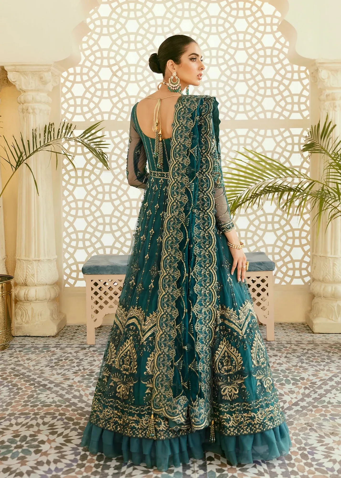 Akbar Aslam Formals Organza – view 4 – Poshaq