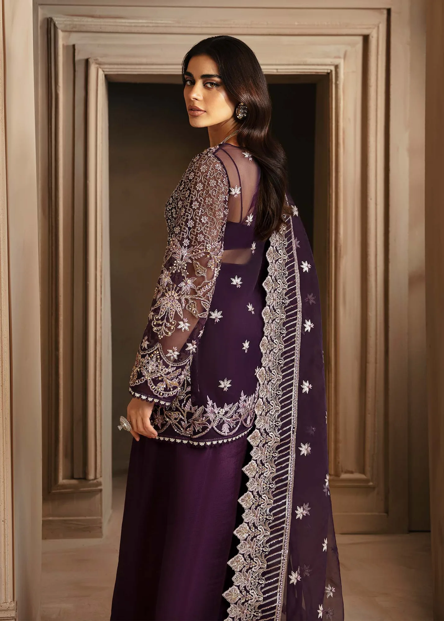 Akbar Aslam Formals Organza – view 6 – Poshaq