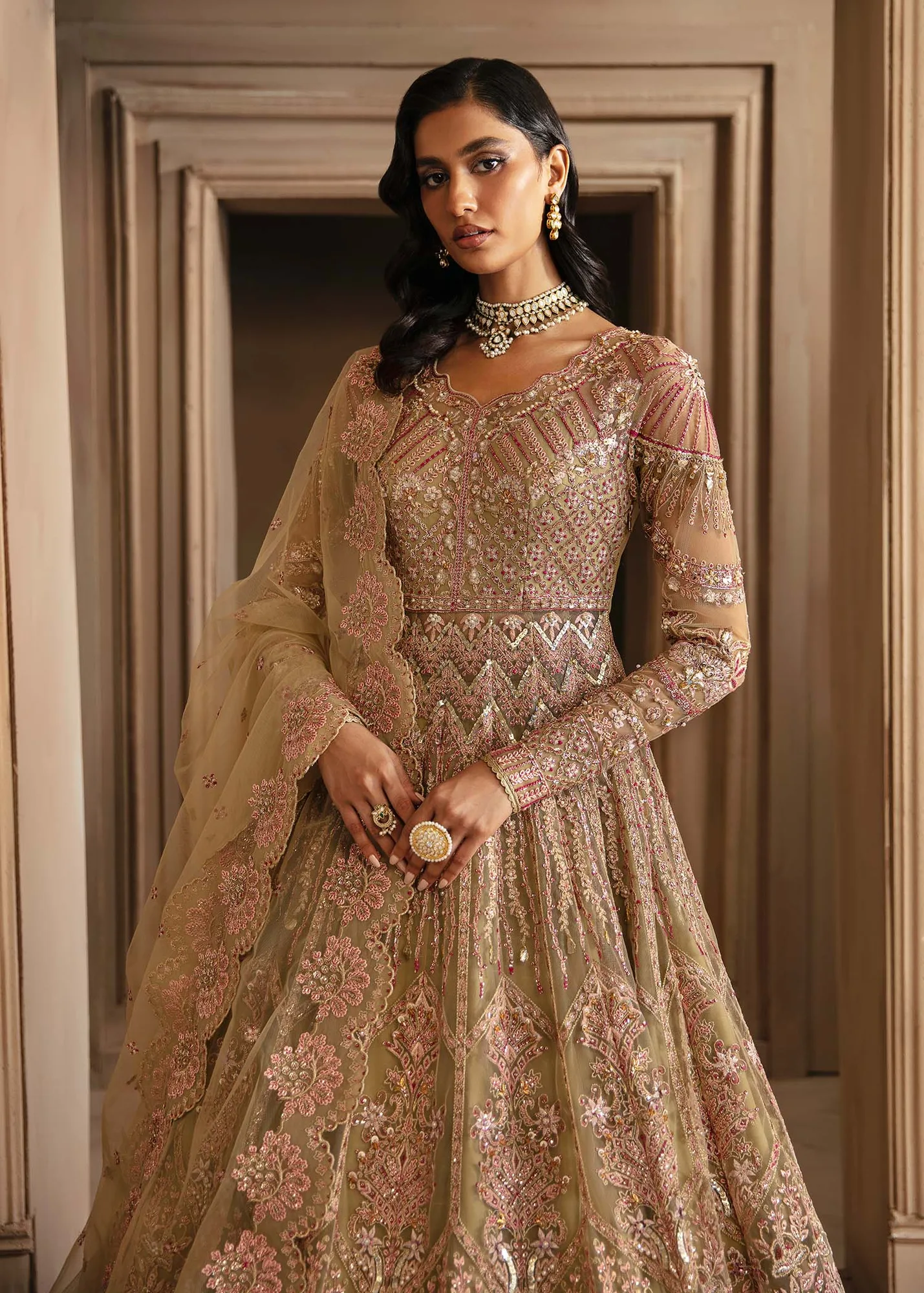 Akbar Aslam Formals Organza – view 2 – Poshaq