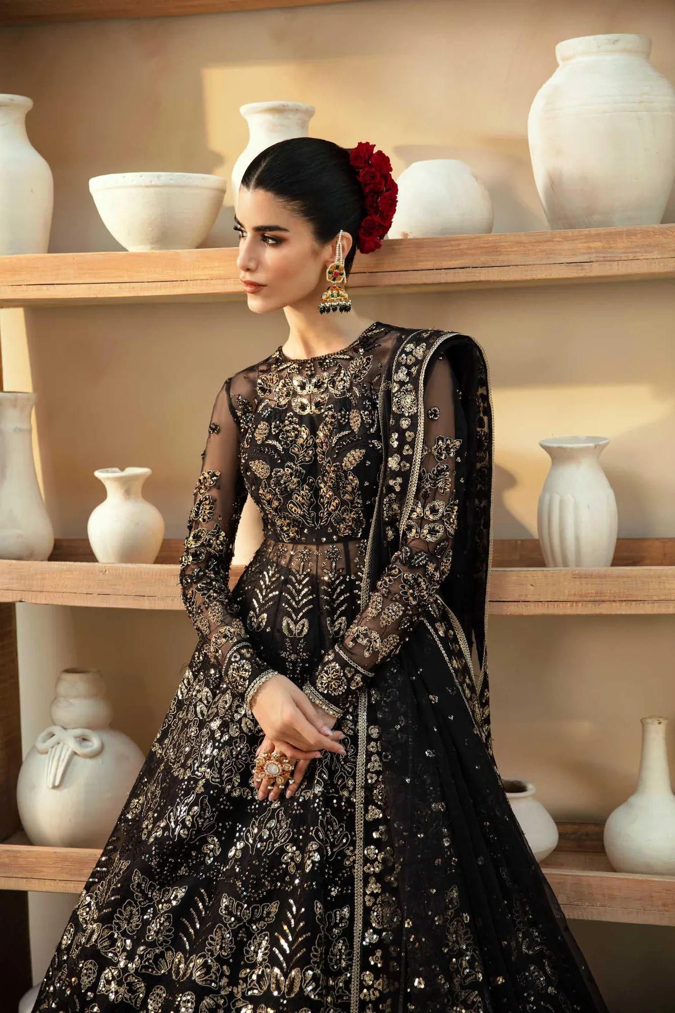 Akbar Aslam Formals Organza – view 2 – Poshaq