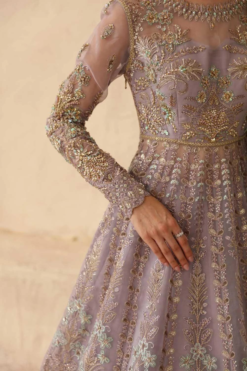 Akbar Aslam Formals Organza – view 4 – Poshaq
