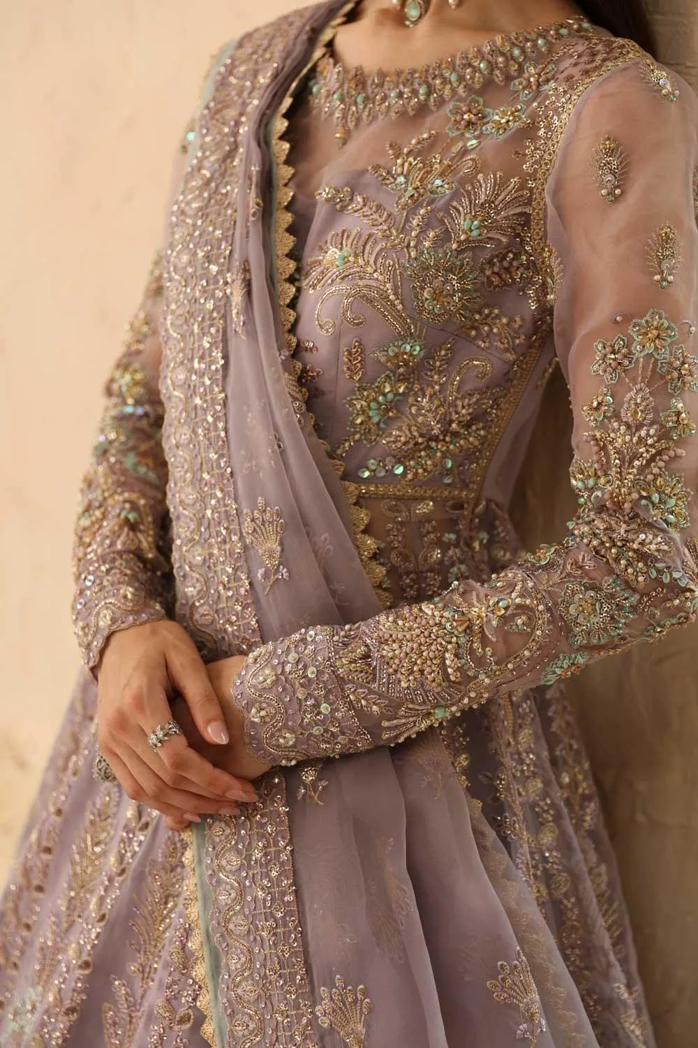 Akbar Aslam Formals Organza – view 7 – Poshaq