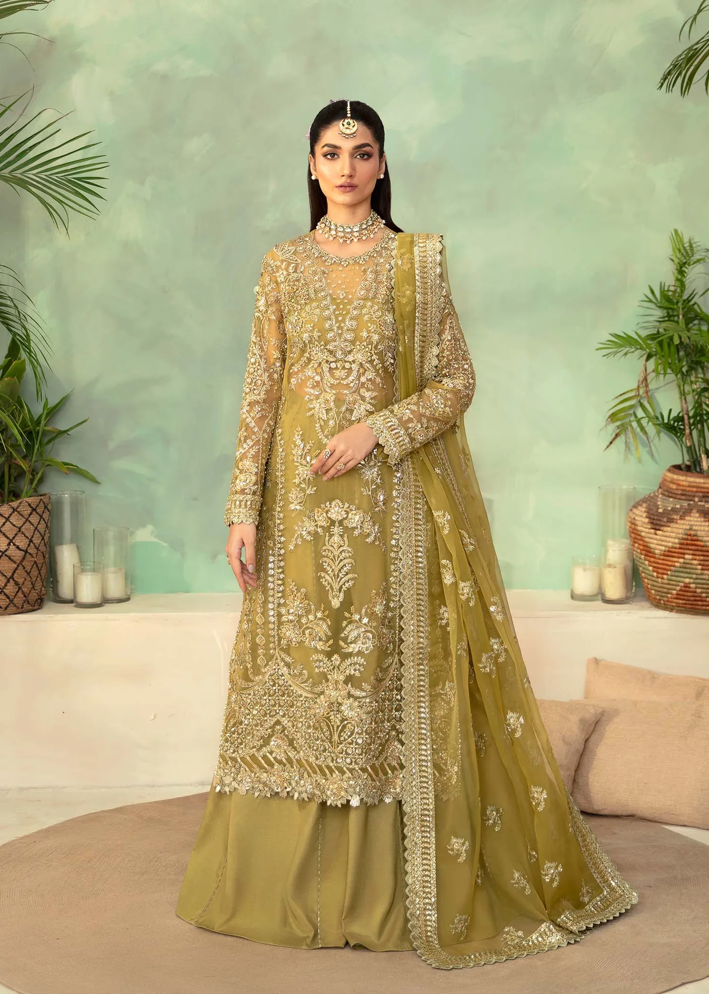 Akbar Aslam Formals Organza – view 1 – Poshaq