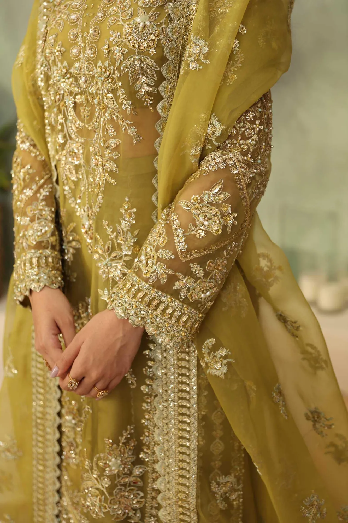 Akbar Aslam Formals Organza – view 6 – Poshaq