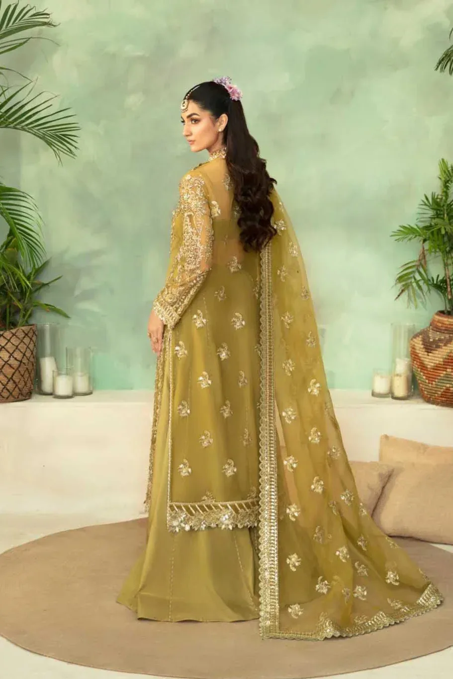 Akbar Aslam Formals Organza – view 7 – Poshaq