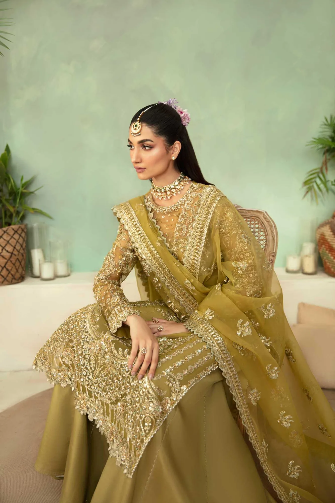 Akbar Aslam Formals Organza – view 9 – Poshaq