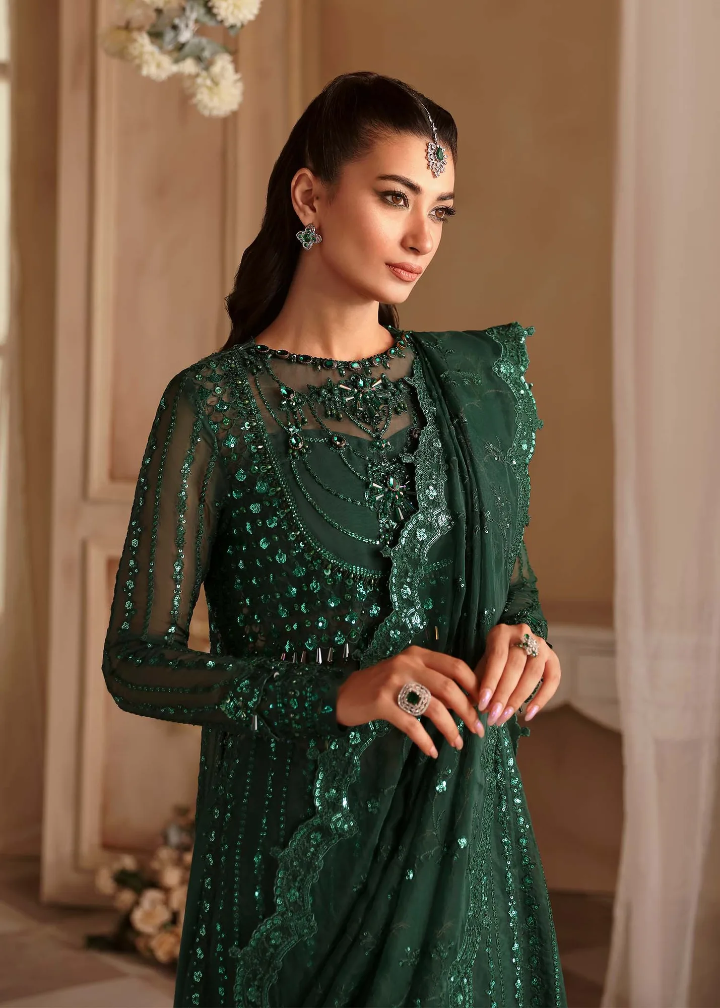 Akbar Aslam Formals Organza – view 2 – Poshaq