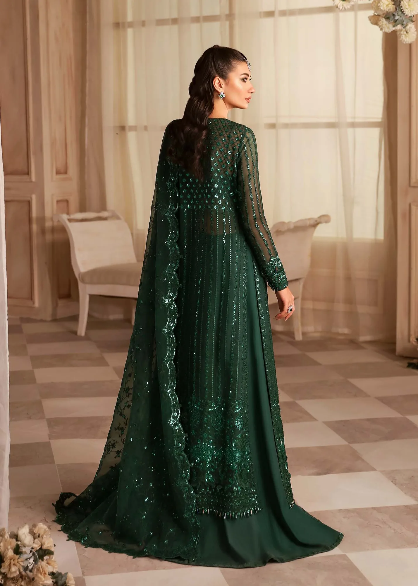 Akbar Aslam Formals Organza – view 3 – Poshaq