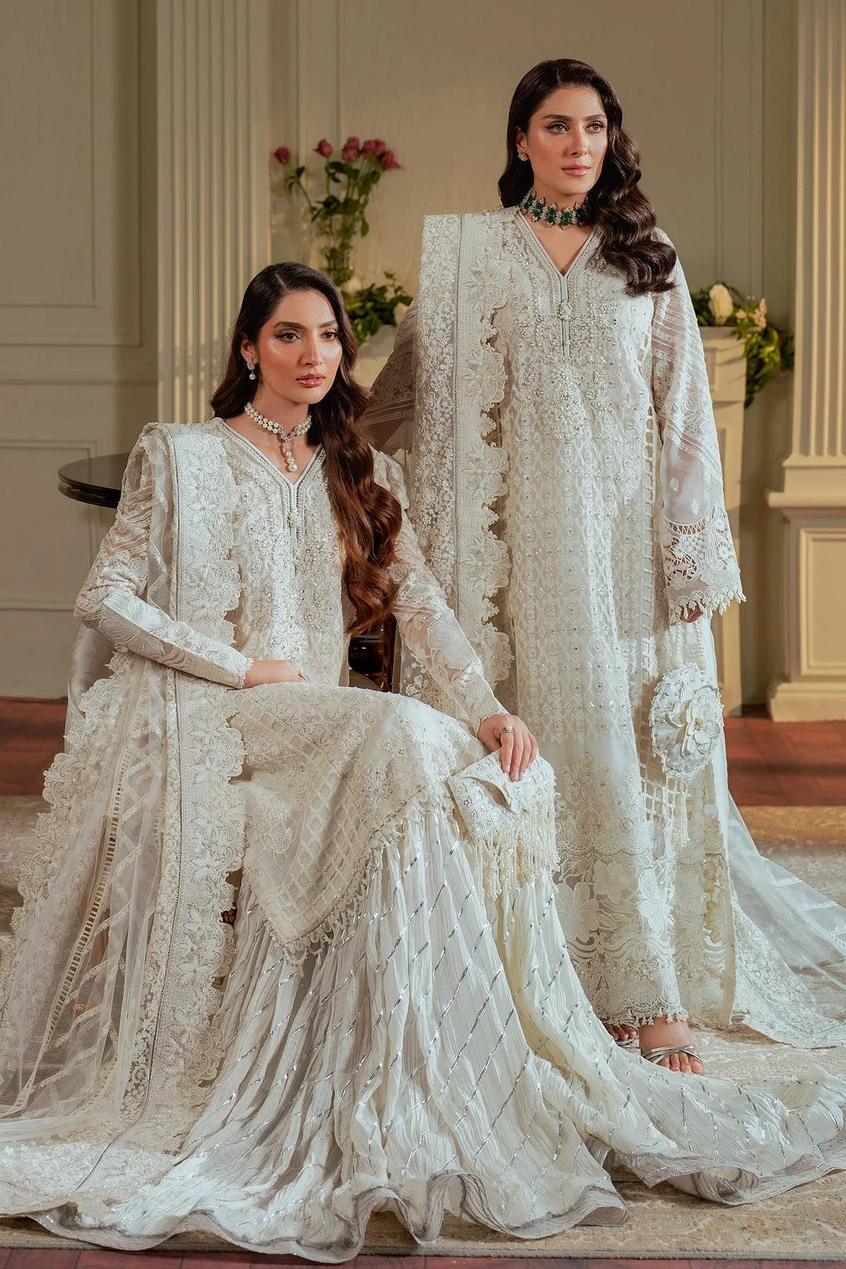 White Chiffon – view 1 – Poshaq