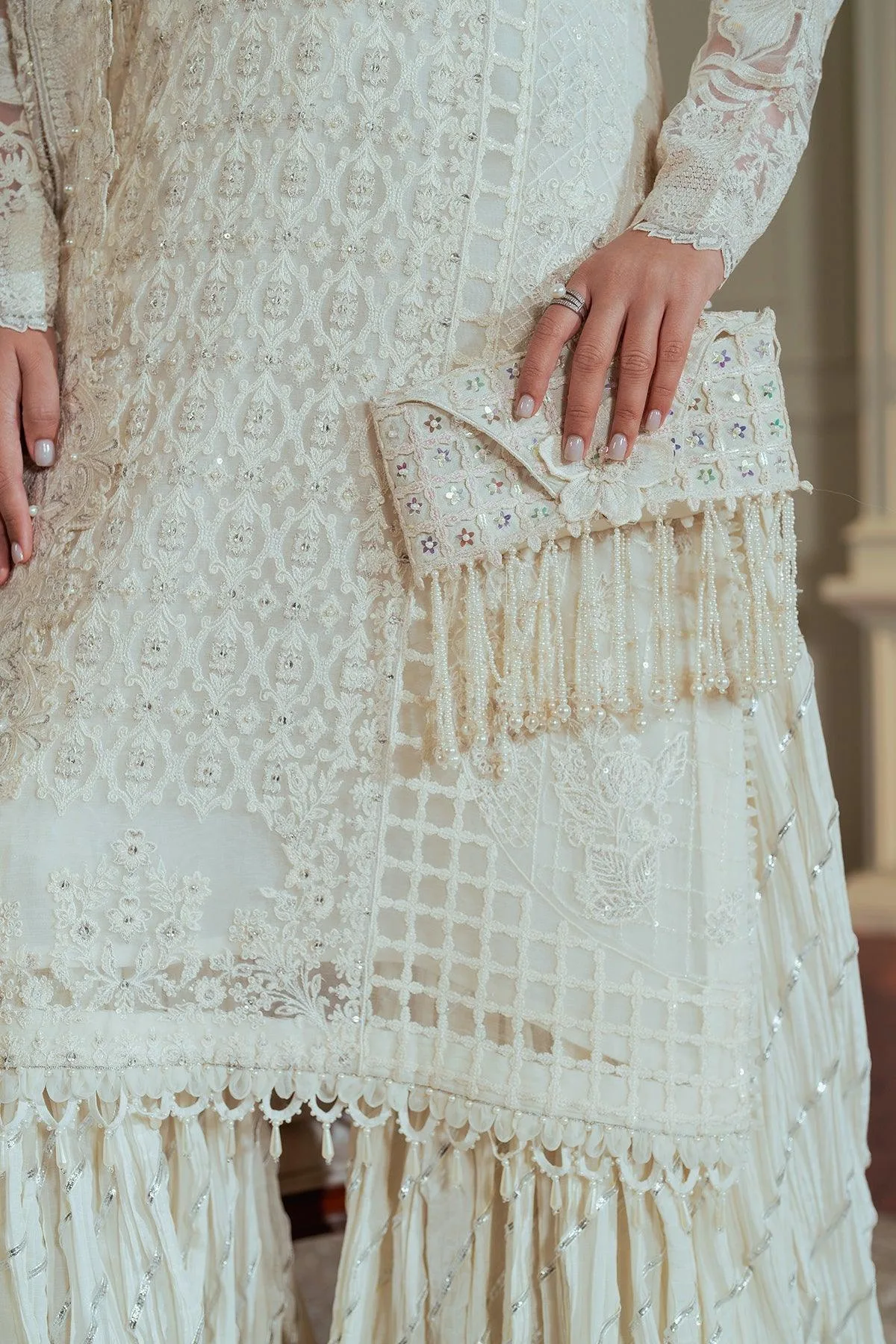 White Chiffon – view 20 – Poshaq
