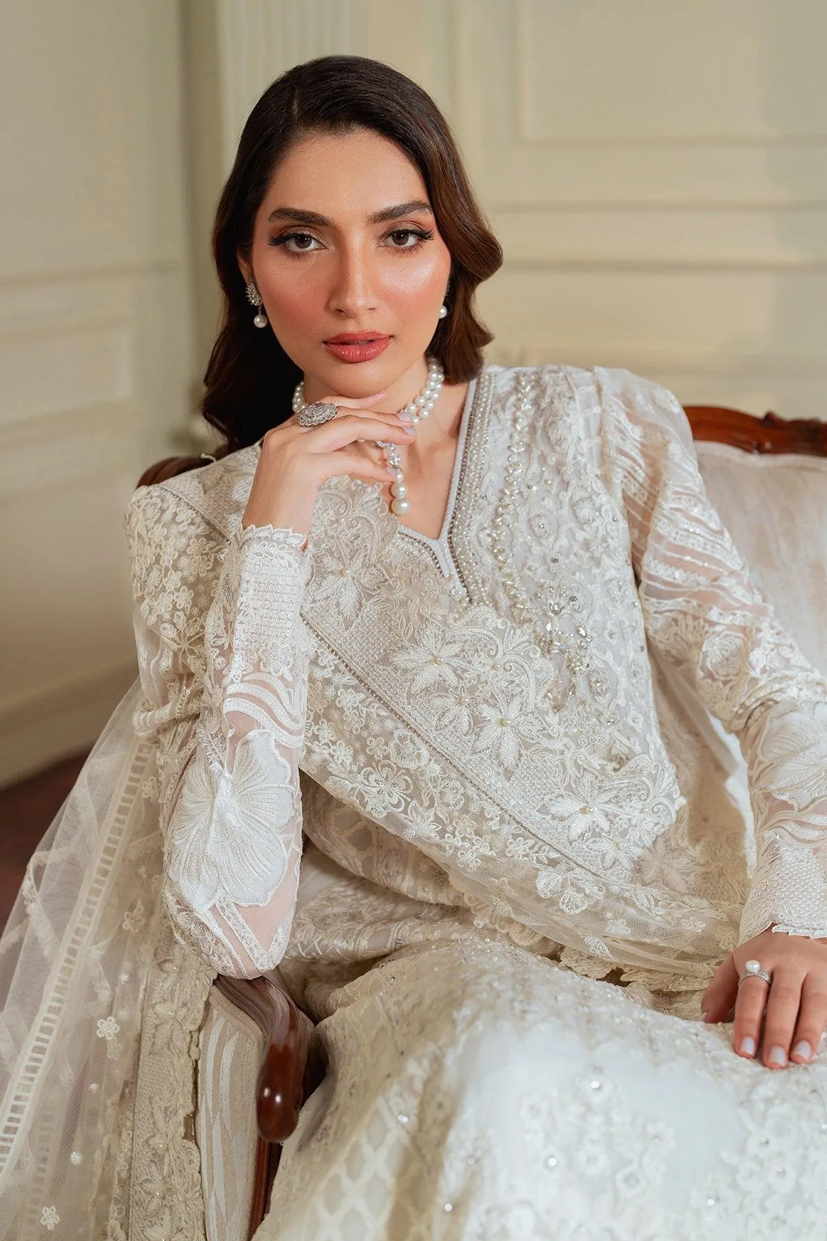 White Chiffon – view 22 – Poshaq