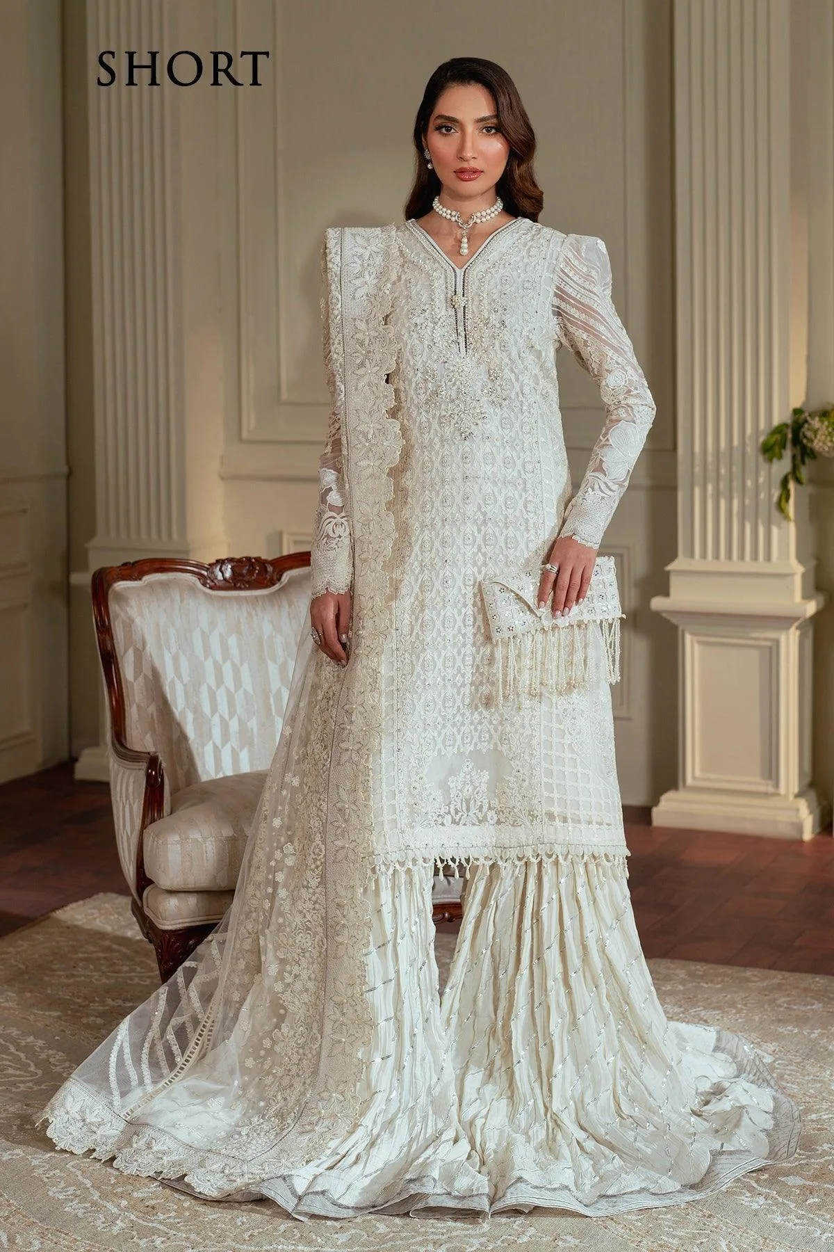 White Chiffon – view 5 – Poshaq