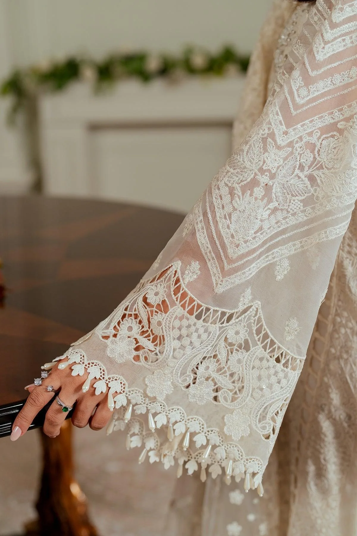 White Chiffon – view 9 – Poshaq